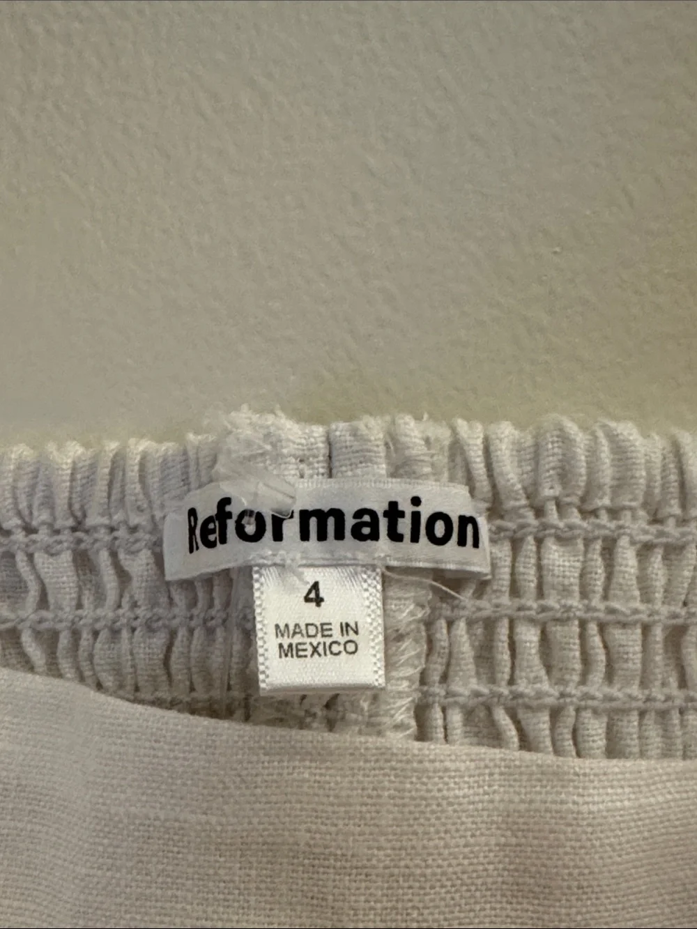 Reformation khloe linen